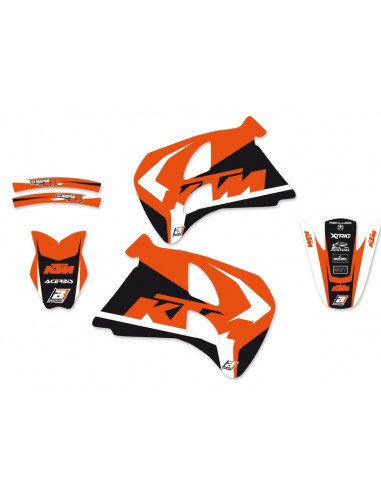 Kit déco BLACKBIRD Dream Graphic 4 KTM