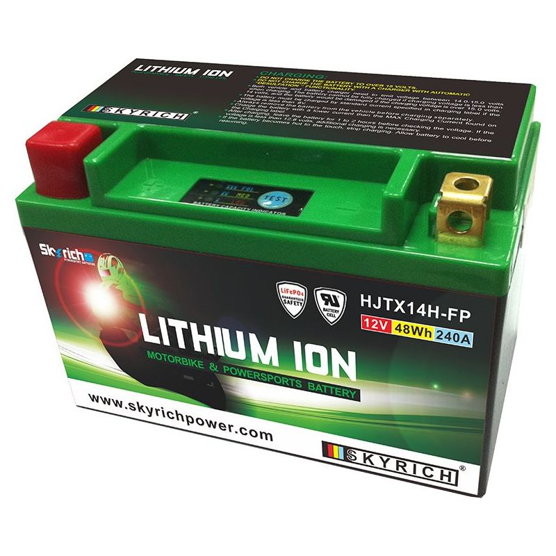 Batterie Lithium Skyrich Pour Moto Hjtx H Fp All Bikes