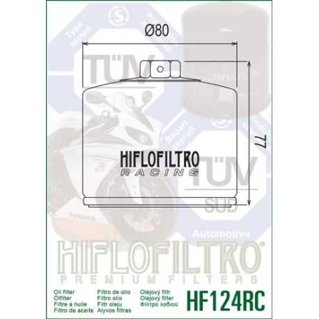 Filtre Huile Hf Hiflo Filtro Dans Votre Boutique All Bikes