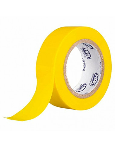 Ruban adhésif isolant HPX jaune 19mm x 10m