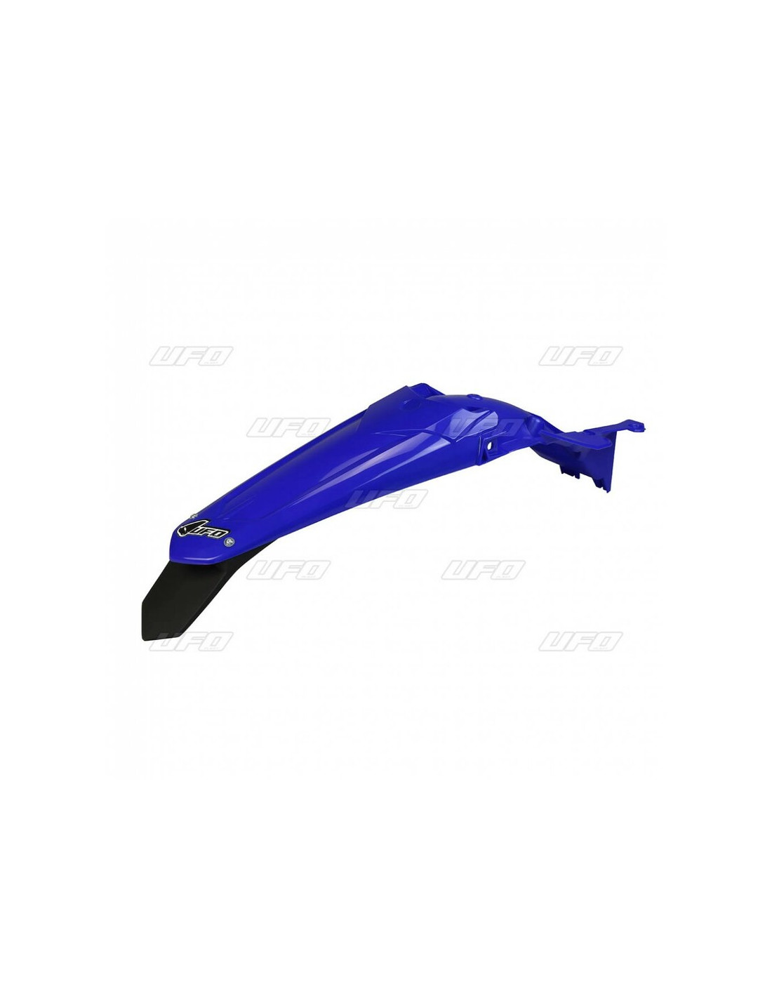 Garde boue arrière support de plaque avec feu UFO bleu Yamaha WR450F