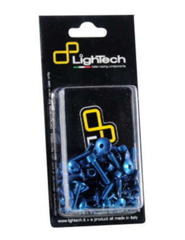 Kit vis de cadre LIGHTECH Ergal cobalt Honda Integra 700