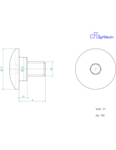 Vis LIGHTECH M6 X 11 Type 992 Ergal rouge à l'unité
