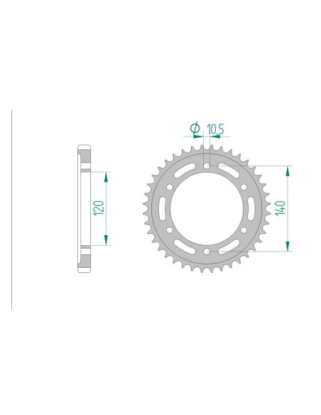 Kit chaine AFAM acier SUZUKI TL 1000 R W,X,Y,K1,K2 pas 530 1998 à 2002