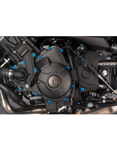 Kit vis moteur LIGHTECH or alu (39 pièces) Yamaha MT-09 2