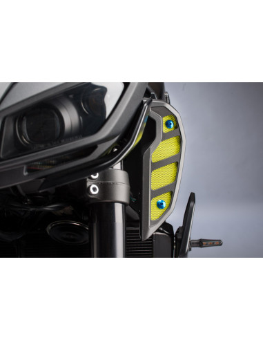 Kit vis de carénage LIGHTECH or alu (33 pièces) Yamaha MT-09