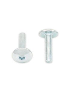 Vis tête bombée plate BOLT M5x0,80x12mm 10 pièces