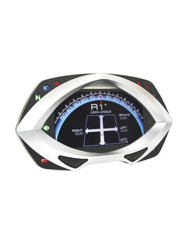 Compteur multifonctions KOSO RXF LCD noir/argent