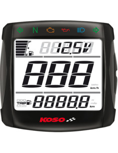 Compteur digital KOSO XR-S 01 mutlifonctions universel 2
