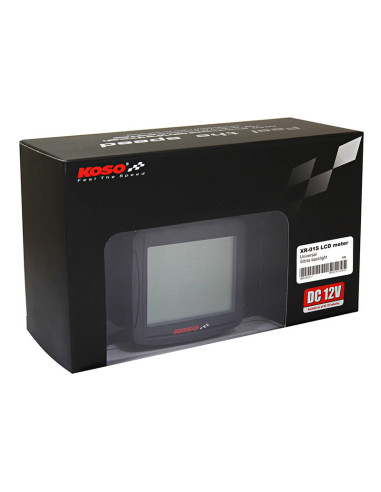 Compteur digital KOSO XR-S 01 mutlifonctions universel