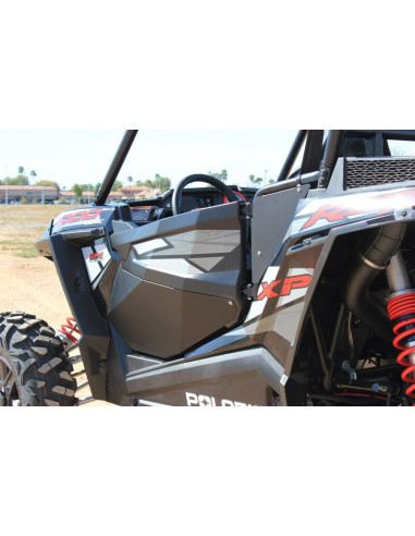 Panneau porte + kit de montage DRAGONFIRE aluminium - Polaris