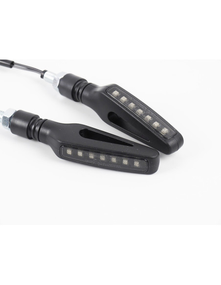 Clignotants LIGHTECH Led plastique ABS noir