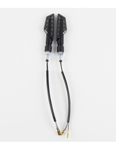 Clignotants LIGHTECH Led plastique ABS noir