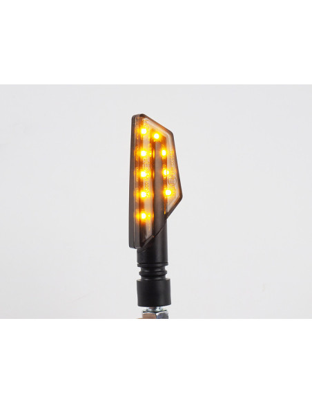 Clignotants LIGHTECH Led plastique ABS noir