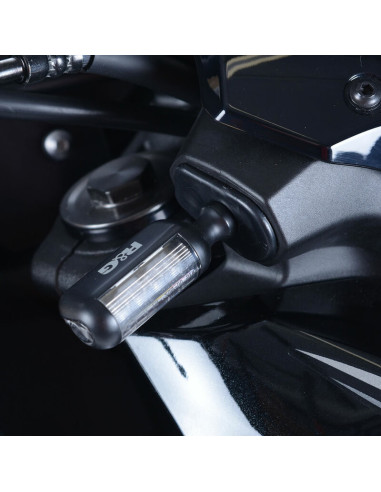 Adaptateur clignotant R&G RACING noir Kawasaki