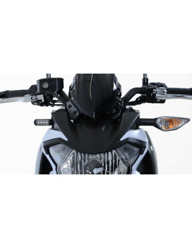 Adaptateur micro clignotant R&G RACING noir Kawasaki