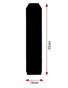 Clignotants V PARTS Line LED noir universel 2