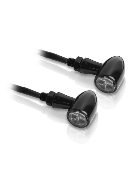 Clignotants V PARTS LED Aluminium clair universel