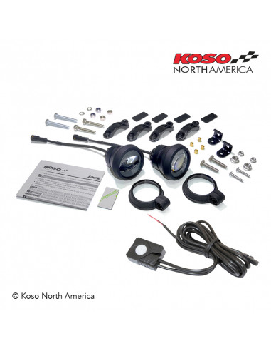 Kit phares anti-brouillard LED KOSO Aurora