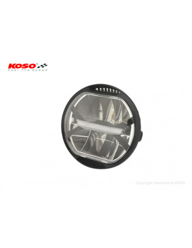 Phare LED KOSO Thunderbolt 170mm