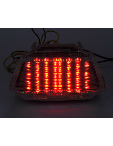 Feu arrière BIHR LED avec clignotants intégrés Kawasaki ZX10R