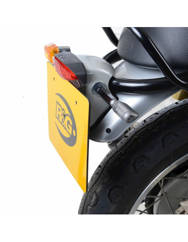Support de plaque R&G RACING noir Royal Enfield