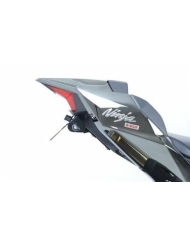 Support de plaque R&G RACING noir Kawasaki H2