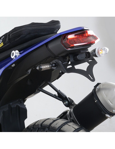 Support de plaque R&G RACING noir Yamaha Tenere 700