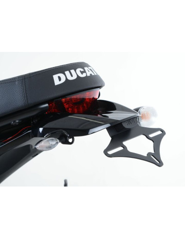 Support de plaque R&G RACING noir Ducati Scrambler Sixty2