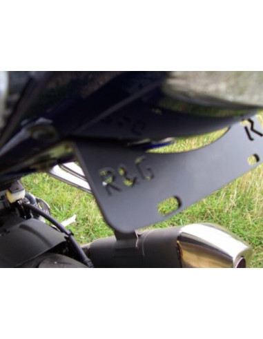 Support de plaque R&G RACING Bad Boy noir Suzuki GSX-R1000