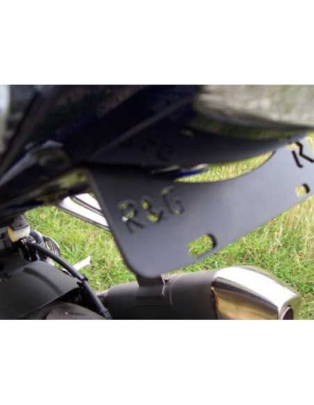 Support de plaque R&G RACING Bad Boy noir Suzuki GSX-R1000