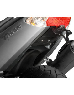 Support de plaque R&G RACING noir avec passage de roue Yamaha T-Max 500 2