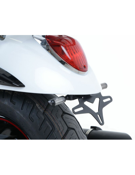 Support de plaque R&G RACING noir Kawasaki VN900