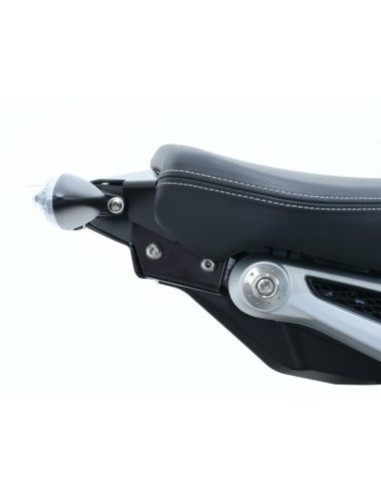 Support de plaque R&G RACING noir BMW R NINE T