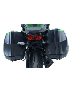 Support de plaque R&G RACING noir Kawasaki H2 SX 2