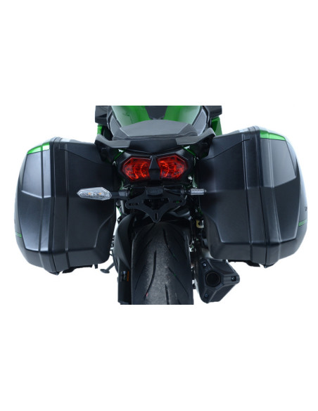 Support de plaque R&G RACING noir Kawasaki H2 SX