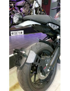 Support de plaque ACCESS DESIGN ''ras de roue'' noir Yamaha XSR900