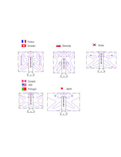 Catadioptre LIGHTECH support vertical 2