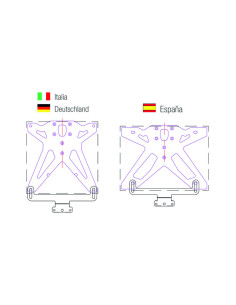 Catadioptre LIGHTECH support horizontale 2