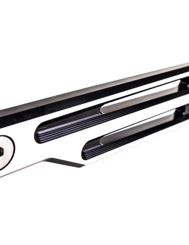 Support de plaque GILLES TOOLING noir/argent