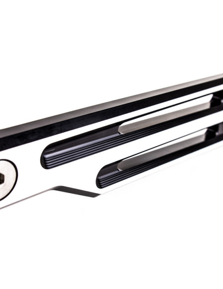 Support de plaque GILLES TOOLING noir/argent