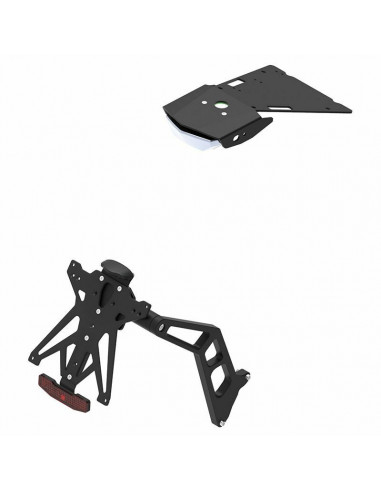 Kit support de plaque réglable LIGHTECH noir BMW R Nine T