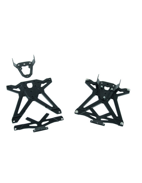 Support de plaque réglable LIGHTECH noir Yamaha YZF-R1