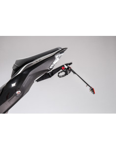 Support de plaque LIGHTECH noir Kawasaki Z900 2