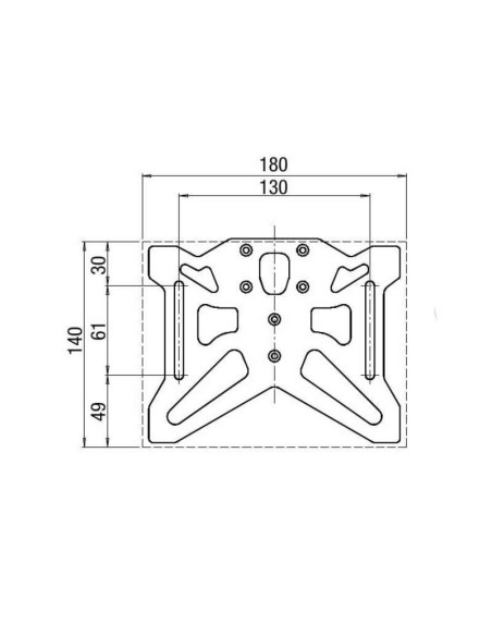 Support de plaque LIGHTECH avec éclairage de plaque BMW C 600 SPORT