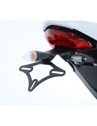 Support de plaque R&G RACING noir Ducati Monster 797