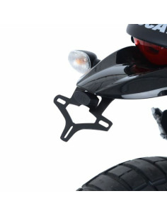 Support de plaque R&G RACING noir Ducati Desert Sled