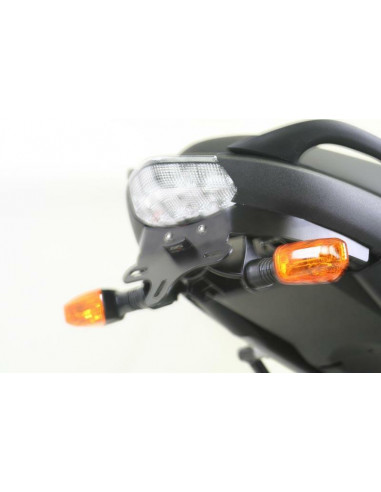 Support de plaque R&G RACING noir Kawasaki Versys 650