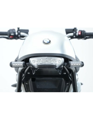 Support de plaque R&G RACING noir BMW R NINE T