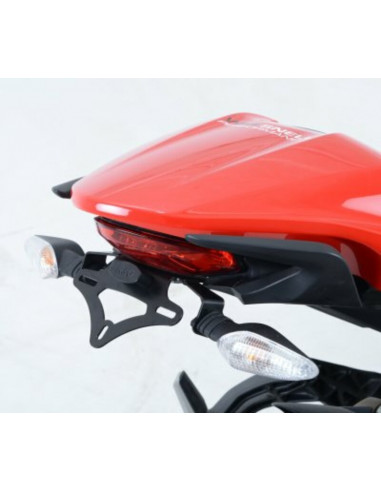 Support de plaque noir R&G RACING Ducati 1200, 821 MONSTER